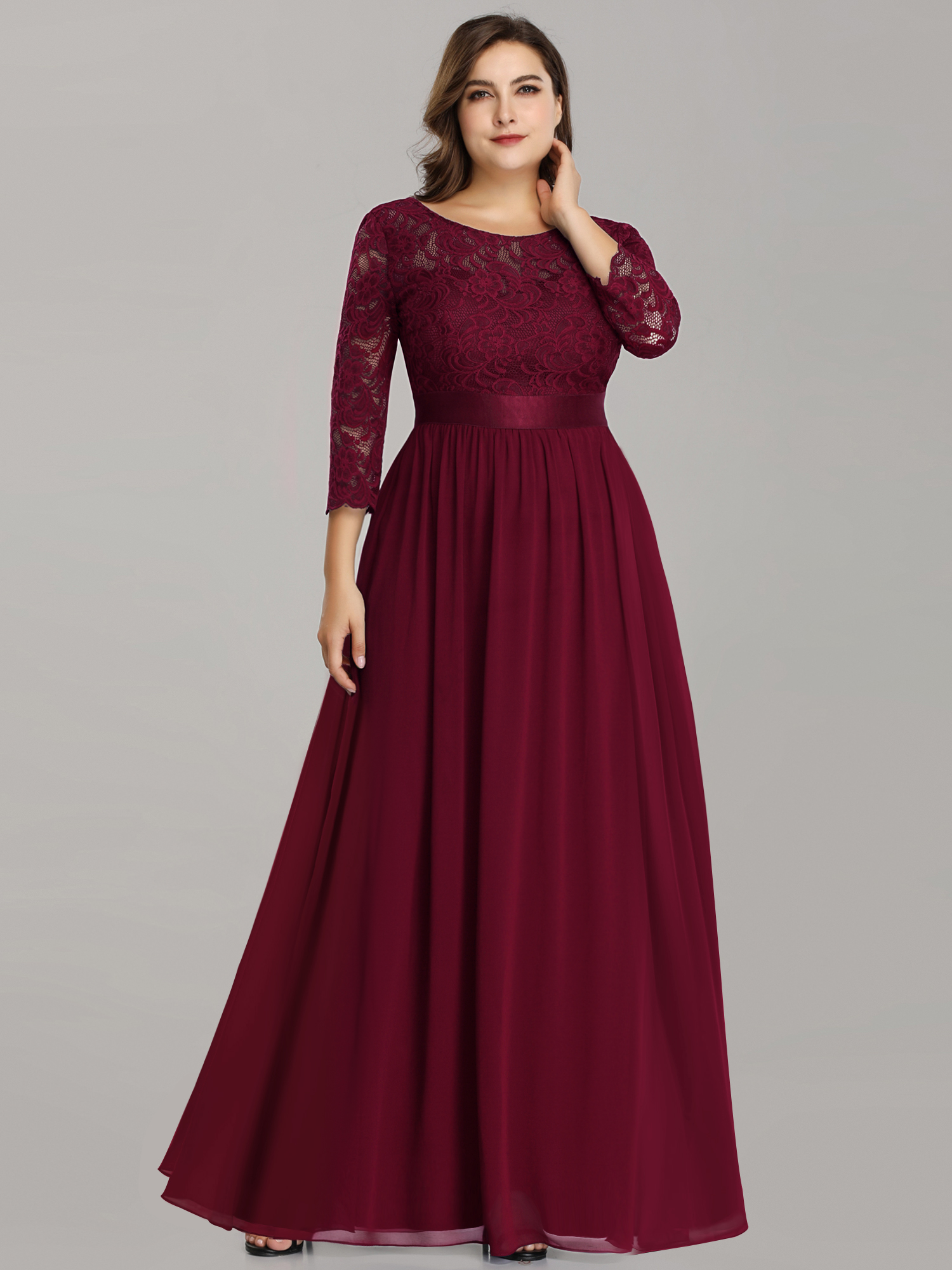 Elegant aftonklänning (7412) - 10