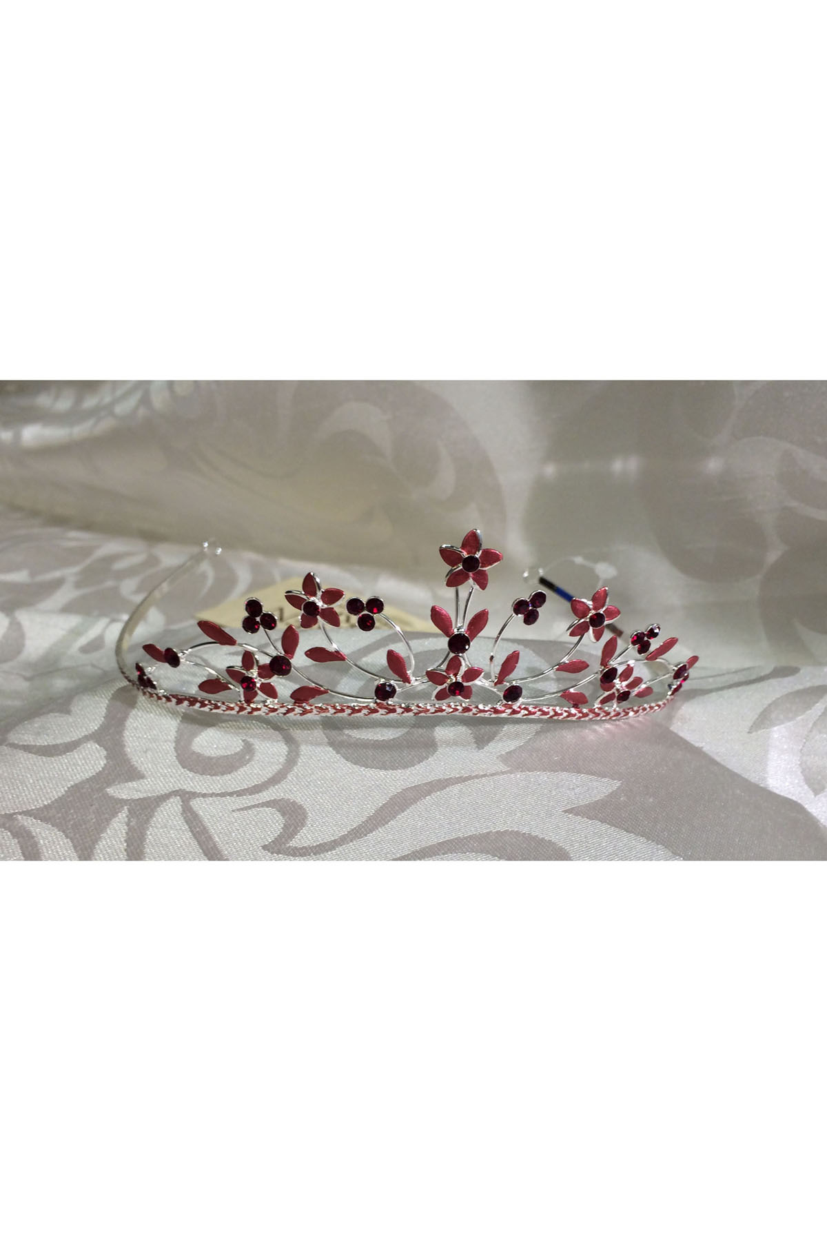 Tiara m. Blommor