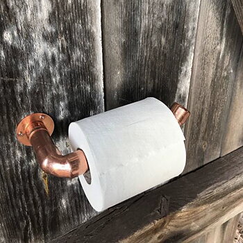 Toalettpapirholder kobber