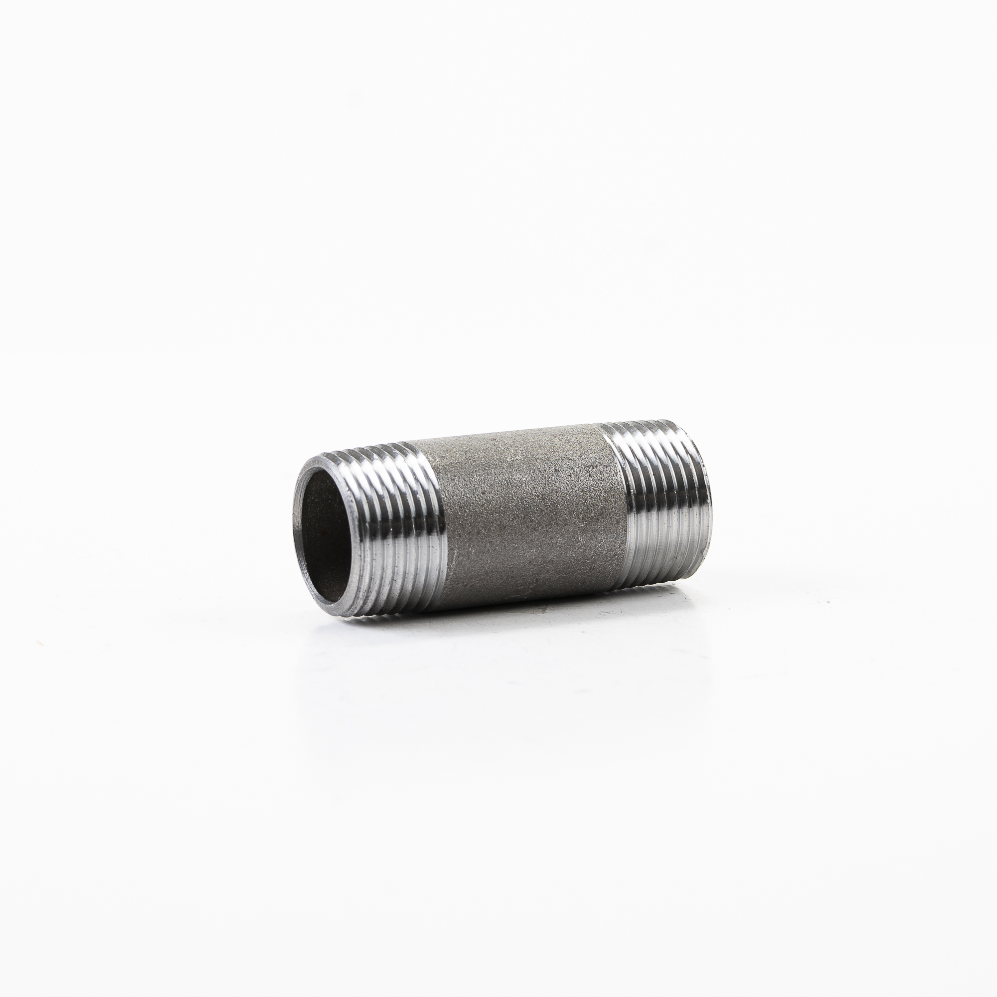 Extension tube in the color steel grey