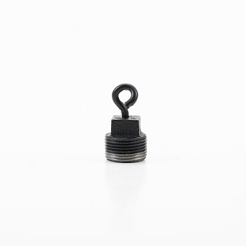 Interner Stecker - Haken in der Farbe Mattschwarz