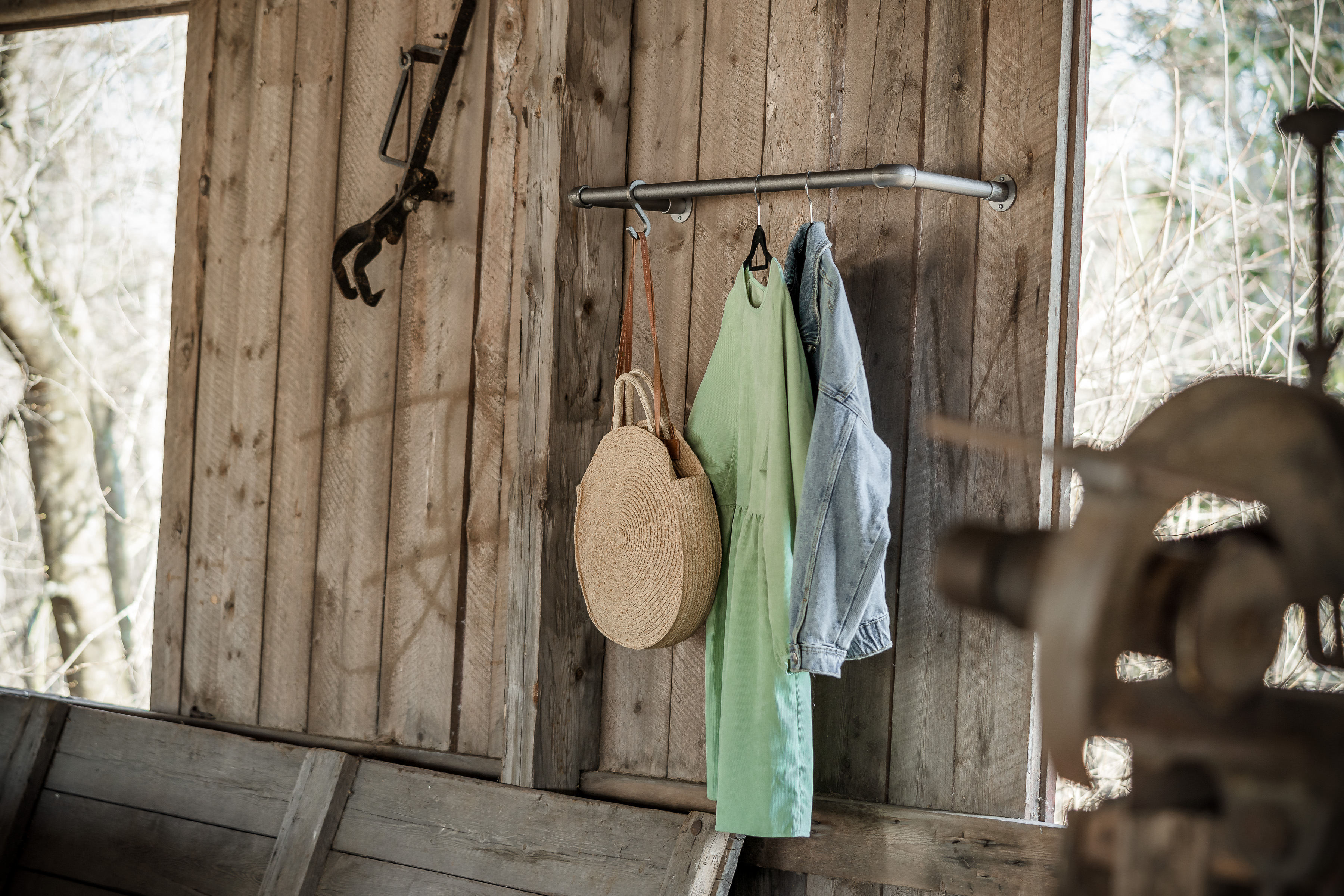 Klädhängare Industriell stil 