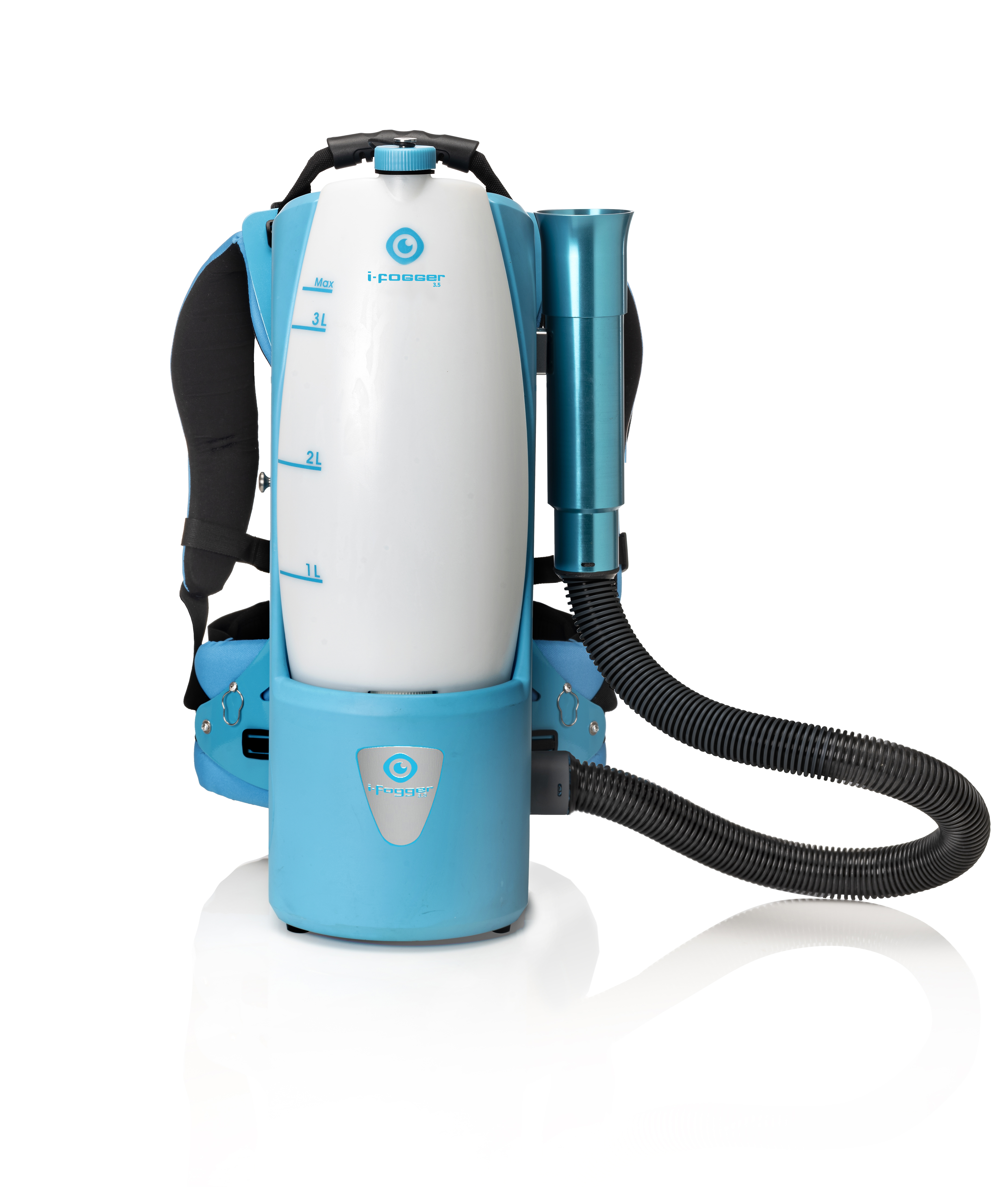 i-fogger, Batteridriven dimspruta
