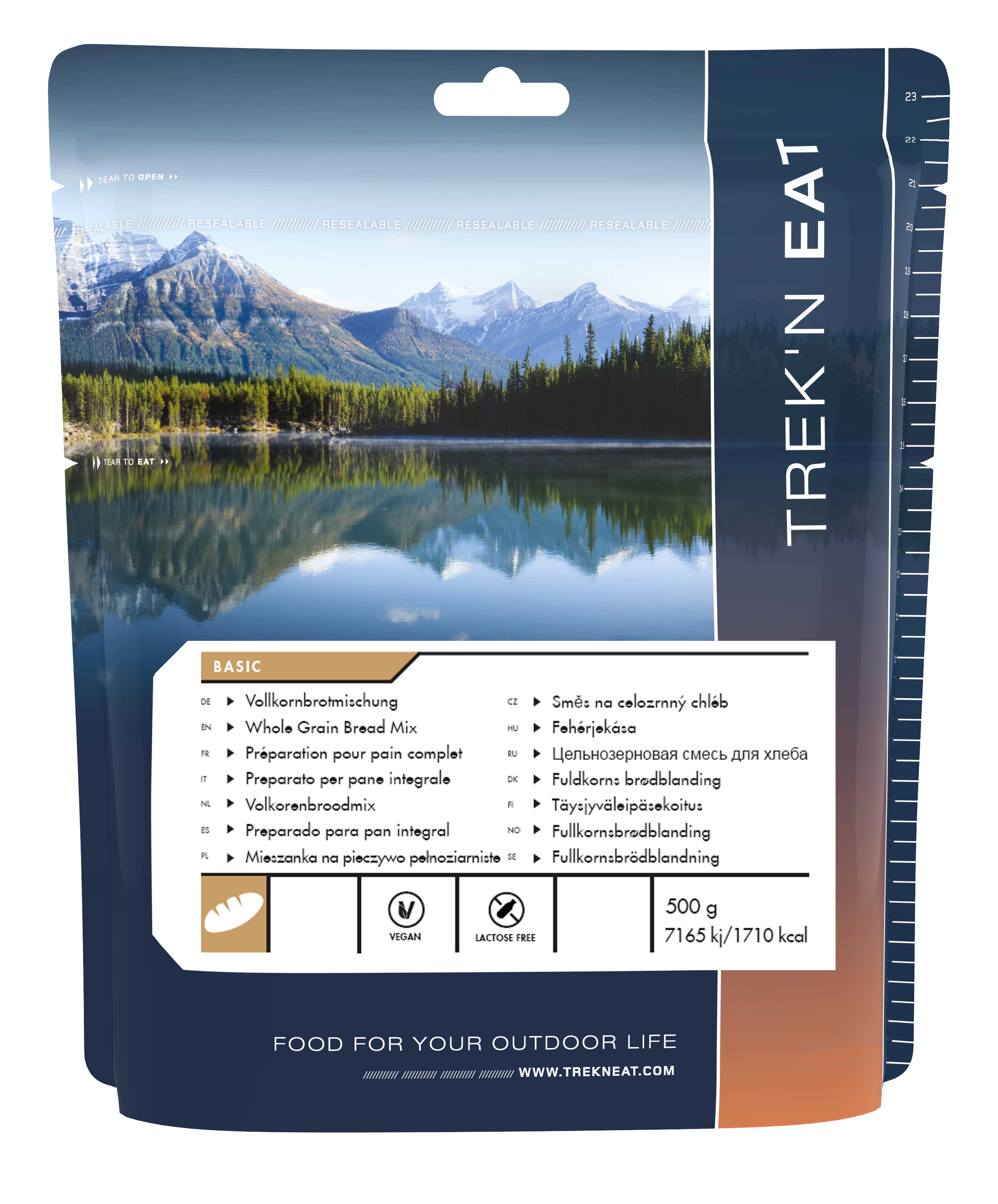 Trek`n Eat | Whole grain bread mix | Frystorkad mat | 150g