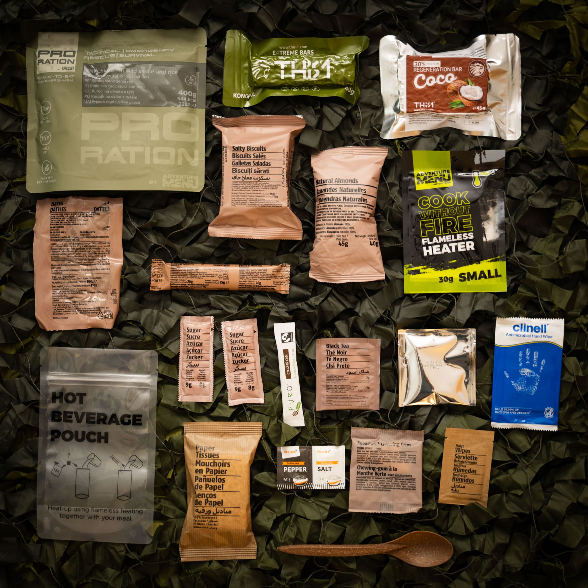 Pro Ration | Ultimate tactical ration Half-Day Menu III | MRE | 798g - 2