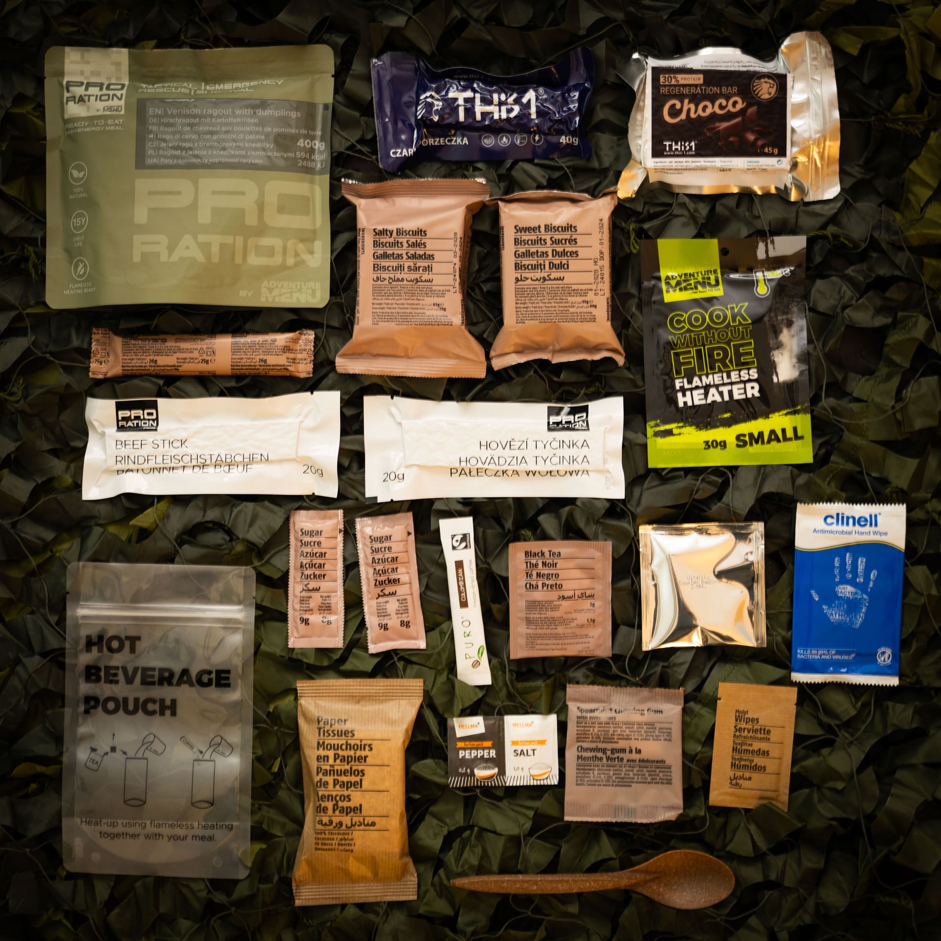 Pro Ration | Ultimate tactical ration Half-Day Menu IV | MRE | 753g - 2