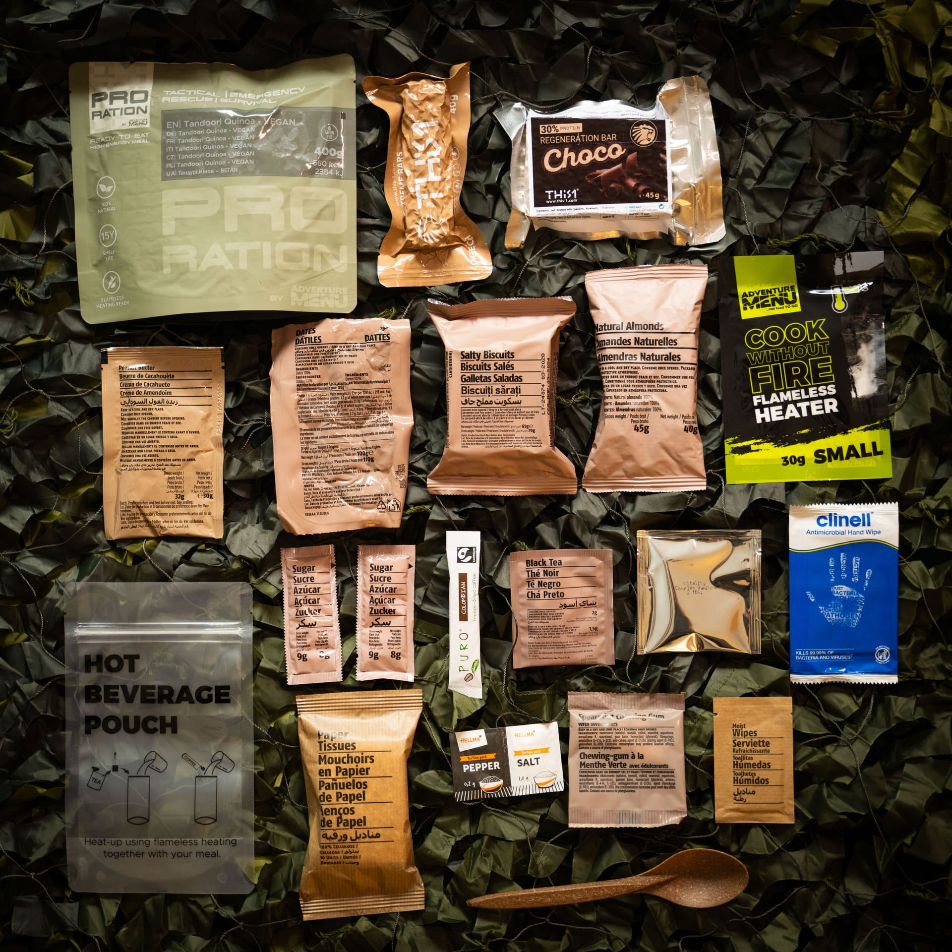 Pro Ration | Ultimate tactical ration Half-Day Menu Vege | MRE | 803g - 2