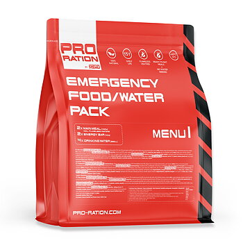Pro Ration | Emergency Food/Water Pack Menu V | MRE | 2200g
