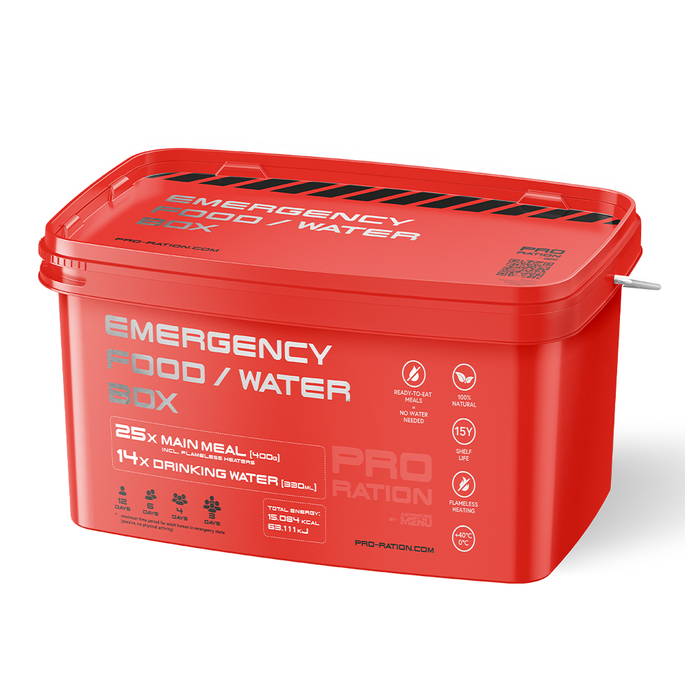 Pro Ration Emergency Food/Water Box