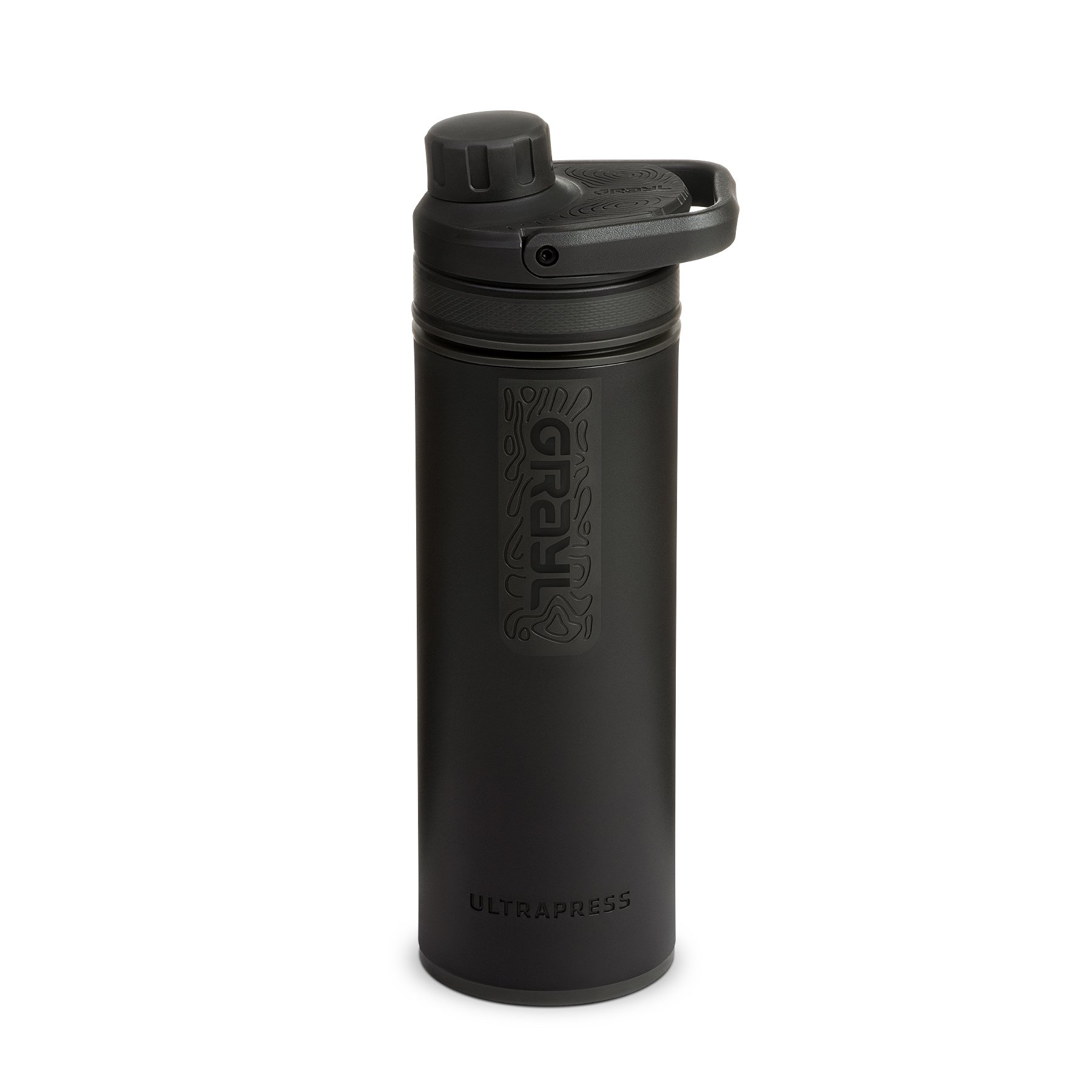 Grayl Ultrapress Purifier Bottle Covert Black | vattenfilter
