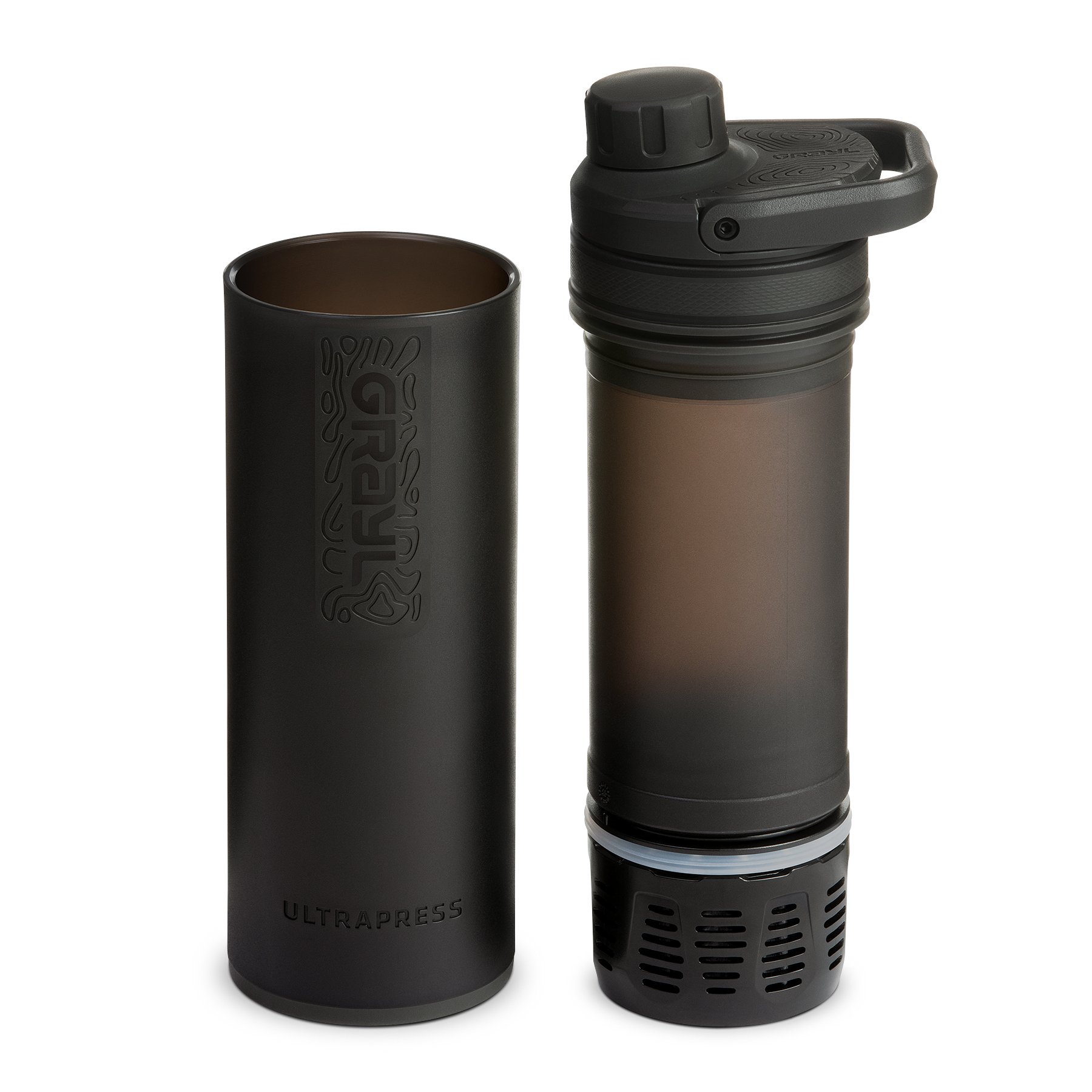 Grayl Ultrapress Purifier Bottle Covert Black | vannfilter - 3
