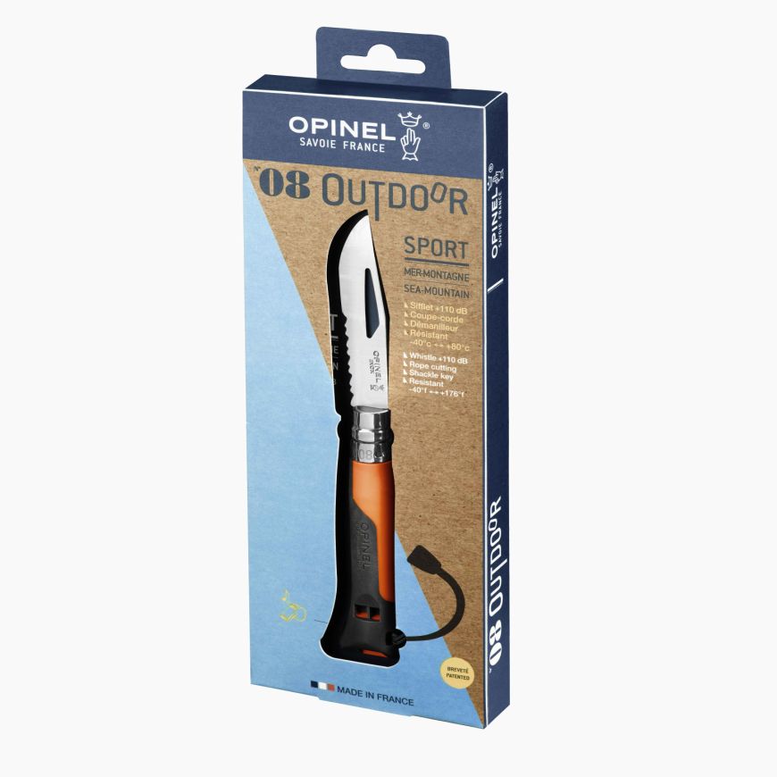 Opinel No8 Outdoor Orange - 3