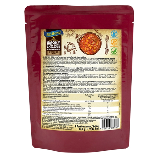 Blå Band | Smokey stew with lentils & potatoes | MRE | 440g