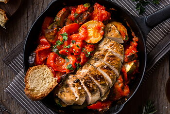 Adventure Menu | Hühnerfleisch Supreme mit Ratatouille  | Gefriergetrocknete Lebensmittel | 75g