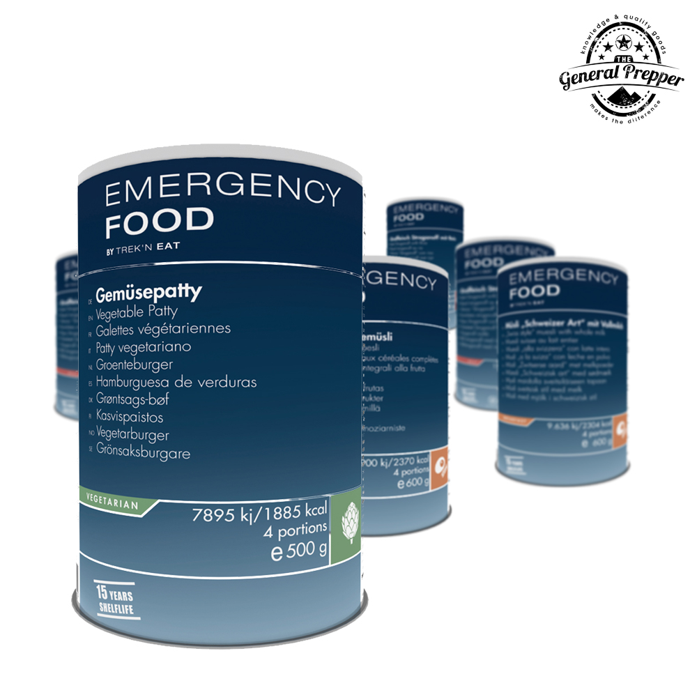 Katadyn Emergency Food | Frystorkad mat | Vegetarisk | Matranson| 3800g