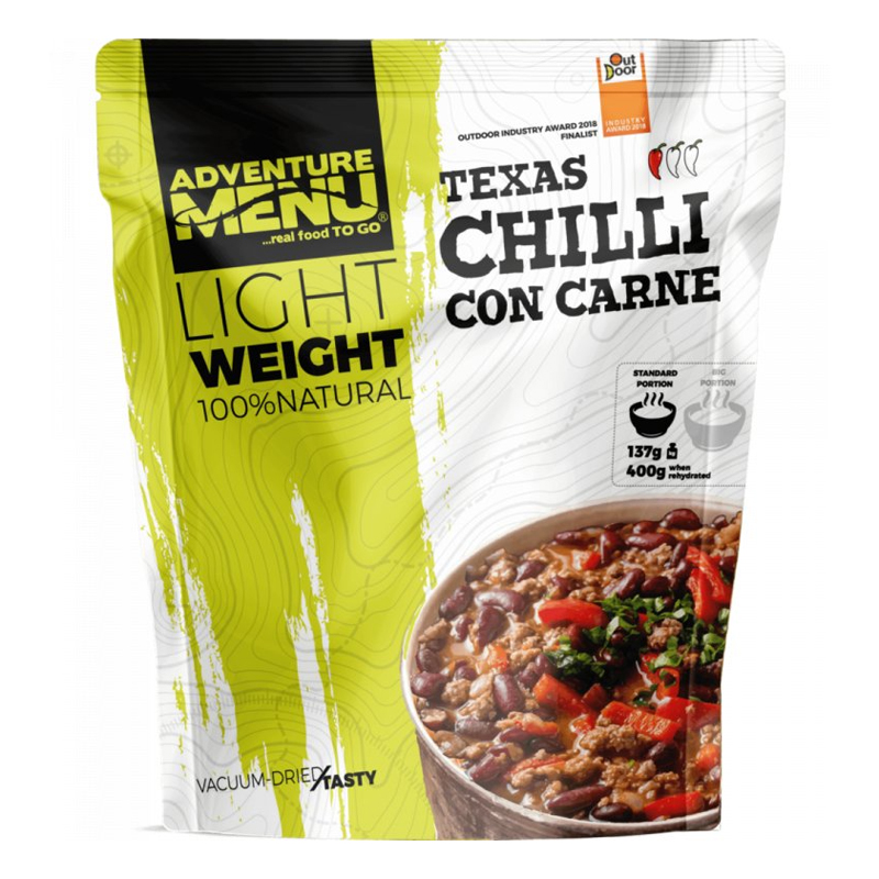 Adventure Menu | Chilli con carne | Frystorkad mat | 105g