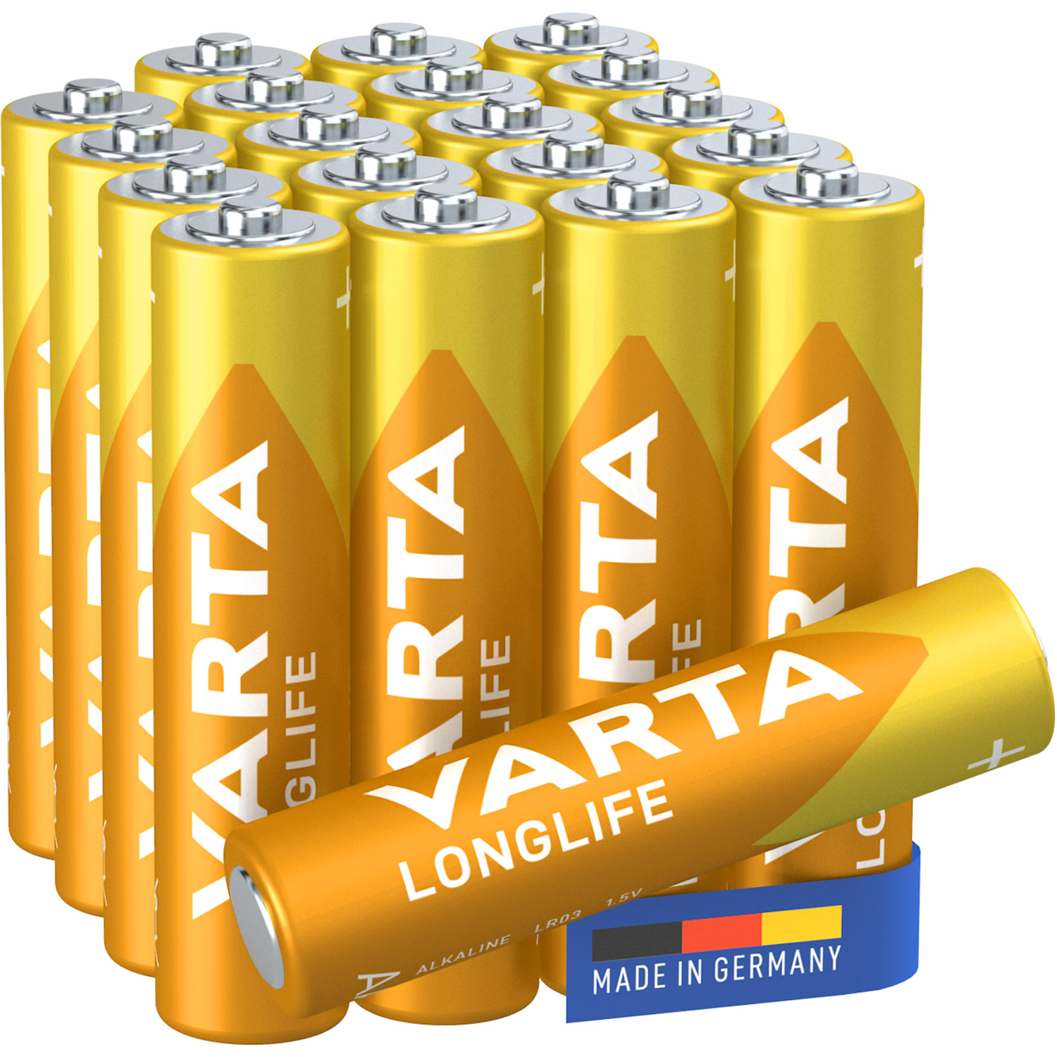  Varta Longlife AAA-Batterie 20er-Pack - 3