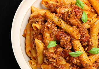 Adventure Menu | Penne bolognese med parmesan  | Frysetørret mad | 105g