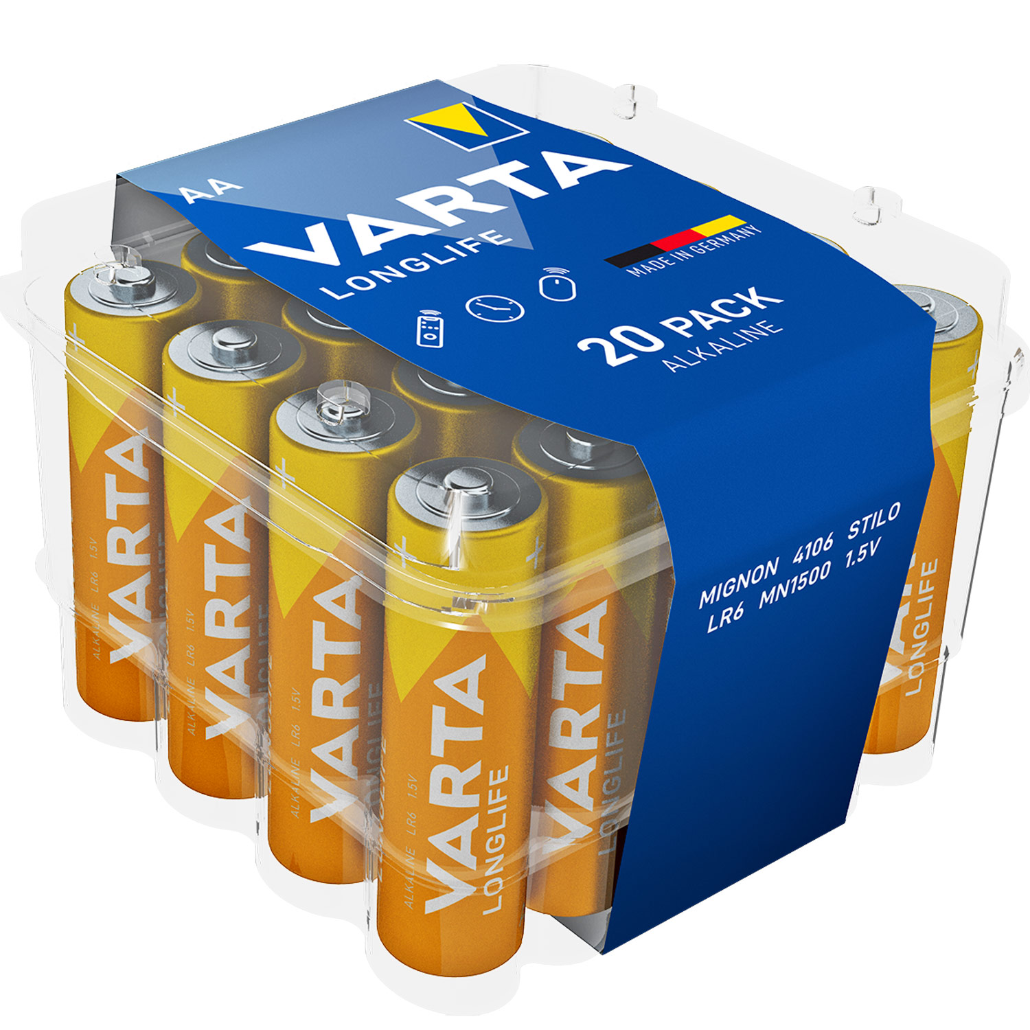 VARTA 1.5 V Battery Mignon AA Batterie