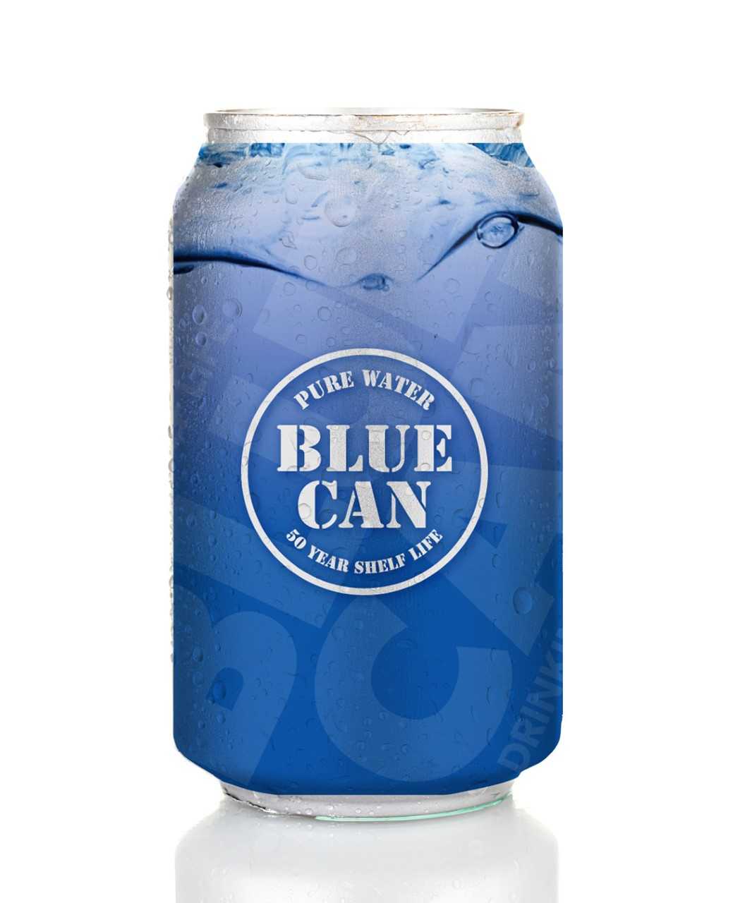 Bluecan Vatten 50 &Aring;r 355 ml