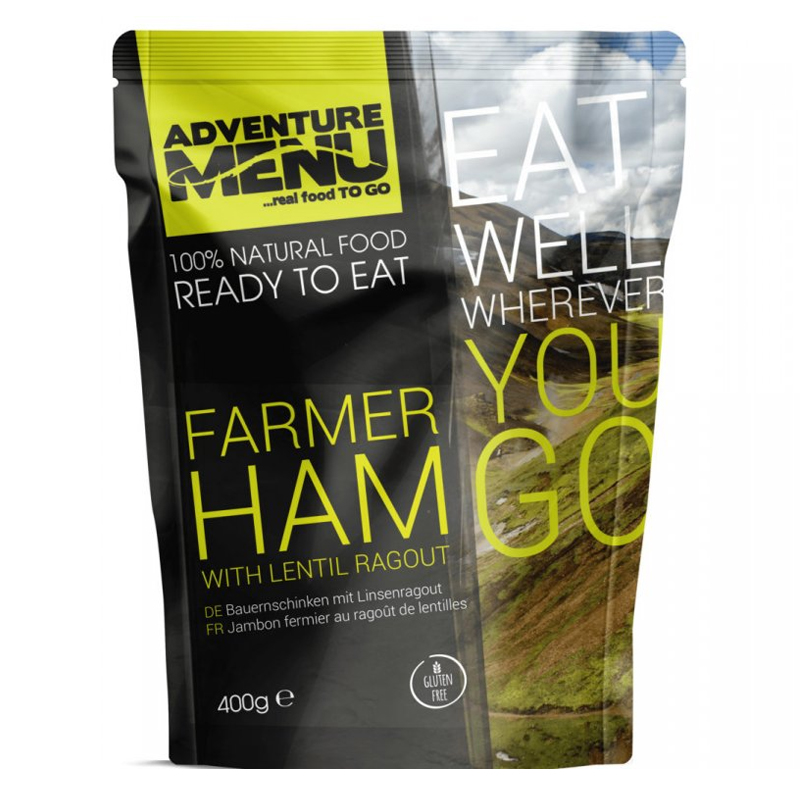 Adventure Menu | Farmer ham with lentil ragout | MRE | 400g