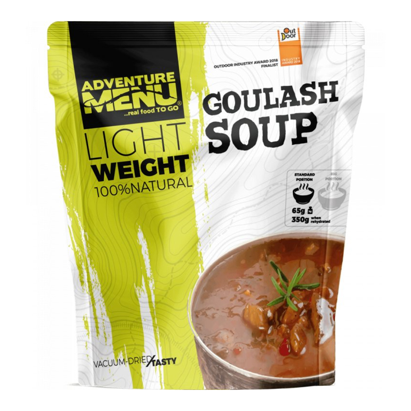 Adventure Menu | Goulash soup | Frystorkad mat | 65g