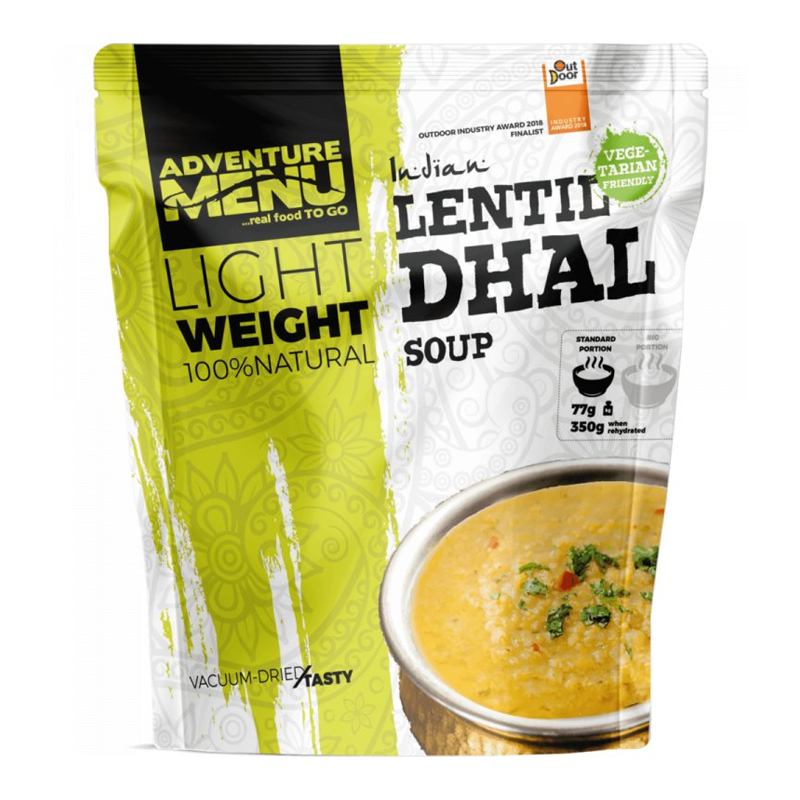 Adventure Menu | Lentil dhal | Frystorkad mat | 77g