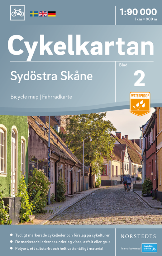 Cykelkartan Syd&ouml;stra Sk&aring;ne