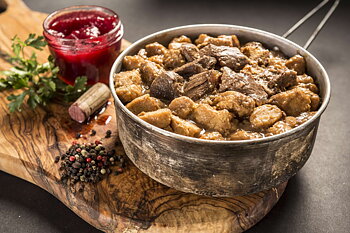 Adventure Menu | Venison ragout with dumplings  | MRE | 400g