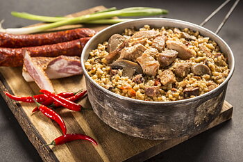Adventure Menu | Spicy meat mix with bulgur  | MRE | 400g