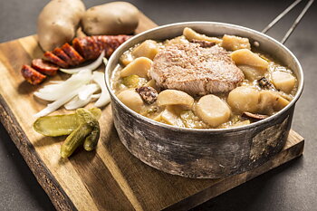 Adventure Menu | Pork rib with boiled potatoes  | MRE | 400g