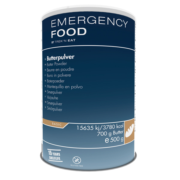 Emergency Food | Whole Butter Powder | Frystorkad mat | 500g