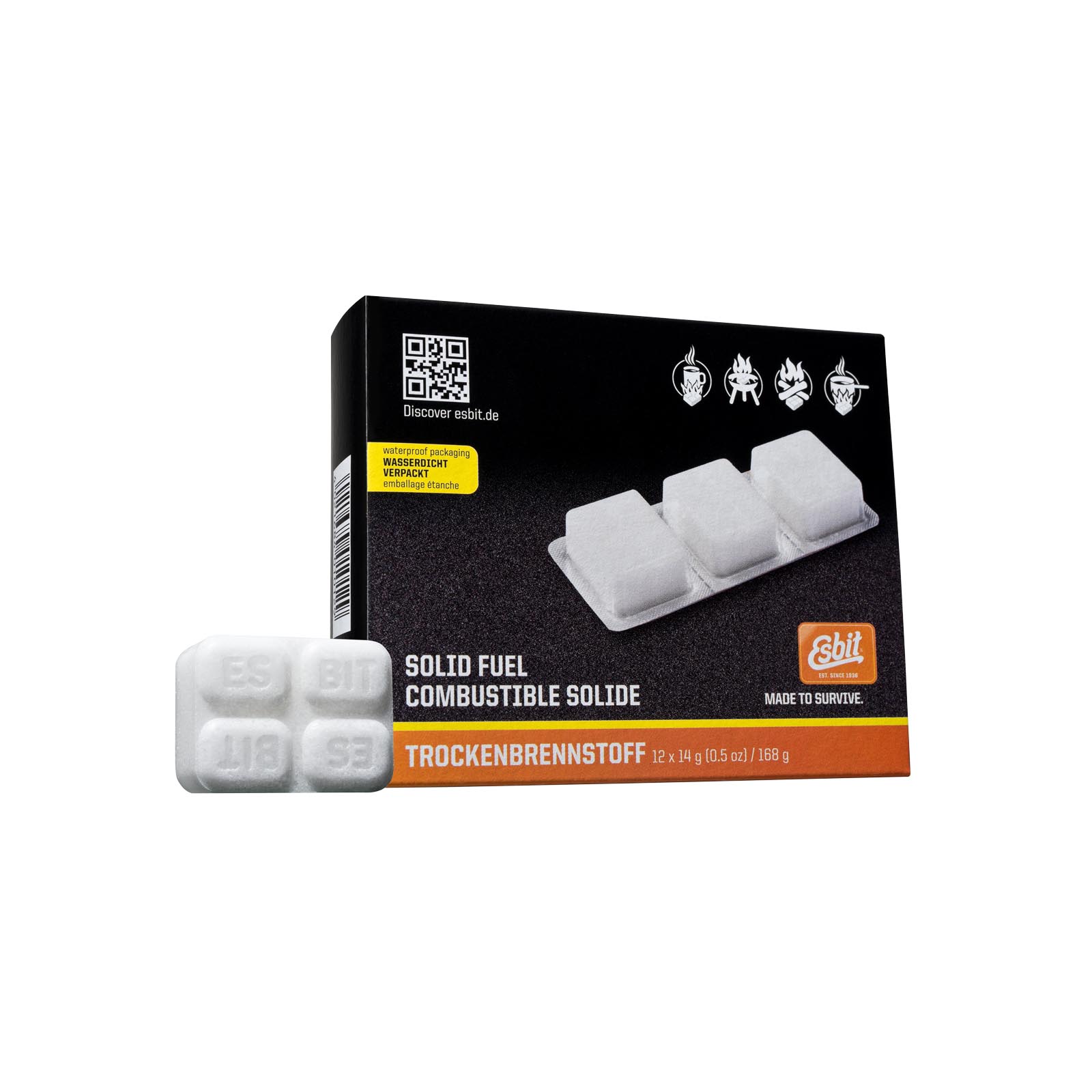 Esbit Solid Fuel Tablets 12 x 14
