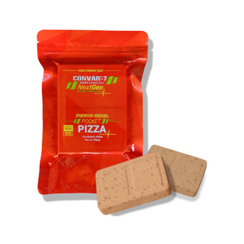 Convar Emergency Food | NextGen Energy Bar Pocket Pizza 10 års hållbarhet | 120g