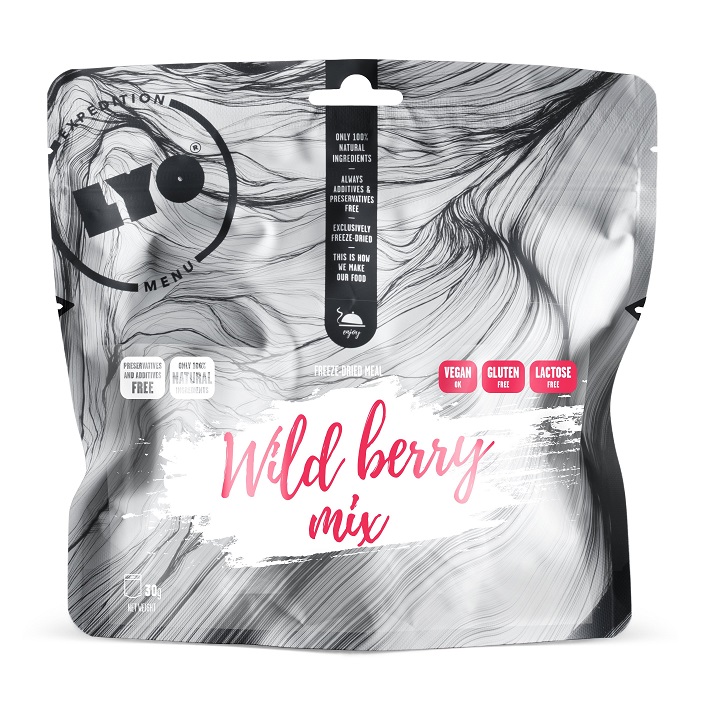 LyoFood | Wild berry mix | Frystorkad mat | 30g