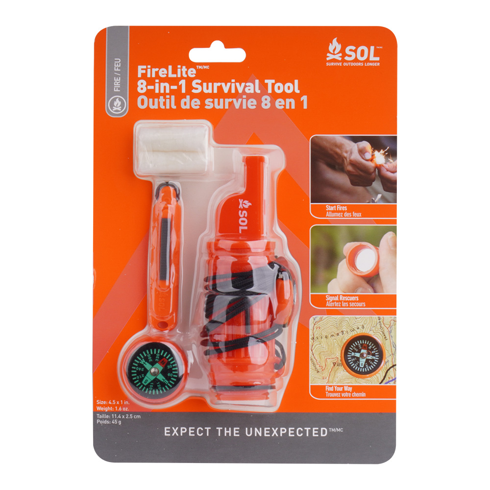 SOL Fire Lite 8-in-1 Survival Tool - 2