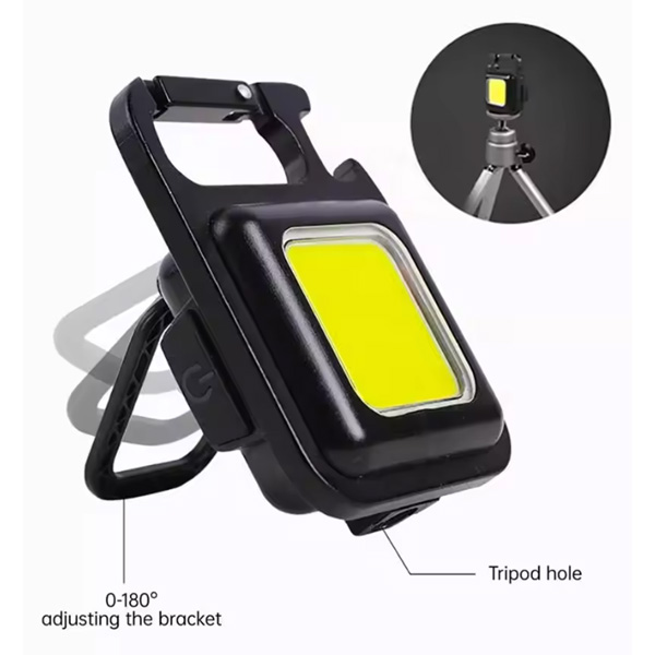 Cob Rechargeable Keychain Light  - 3
