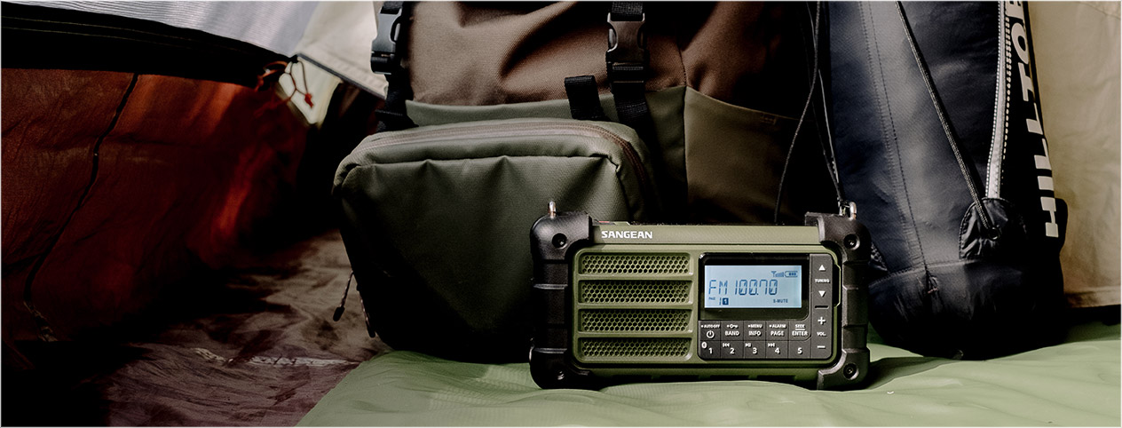 Sangean MMR99 Grün | Kurbelradio mit Powerbank  - 4