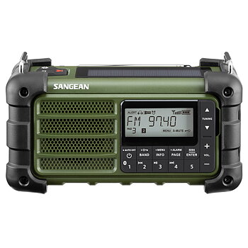 Sangean MMR99 Grün | Kurbelradio mit Powerbank 