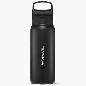 Lifestraw Go 2.0 Stainless Steel 700ML Svart | vattenfilter