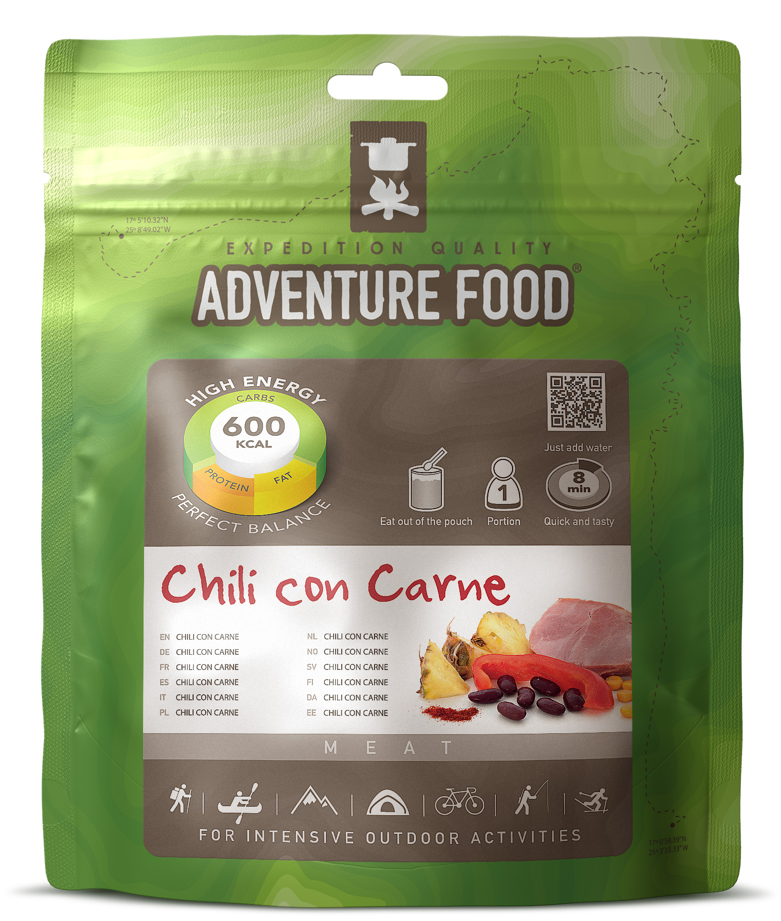  Adventure Food 4 dagar | Frystorkad mat |  Matranson | 1730g - 4