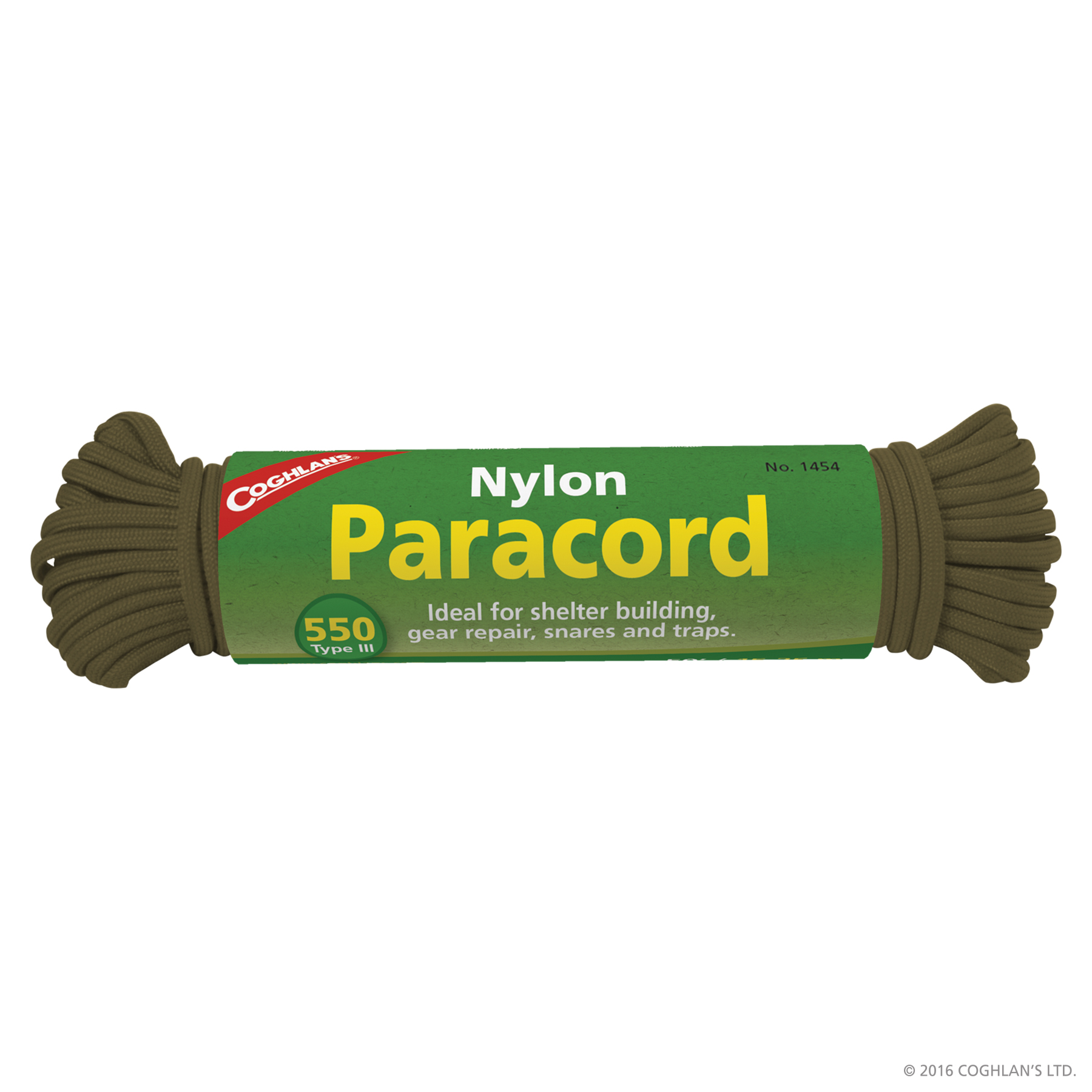 Coghlan's Paracord 550 Olive 50 feet