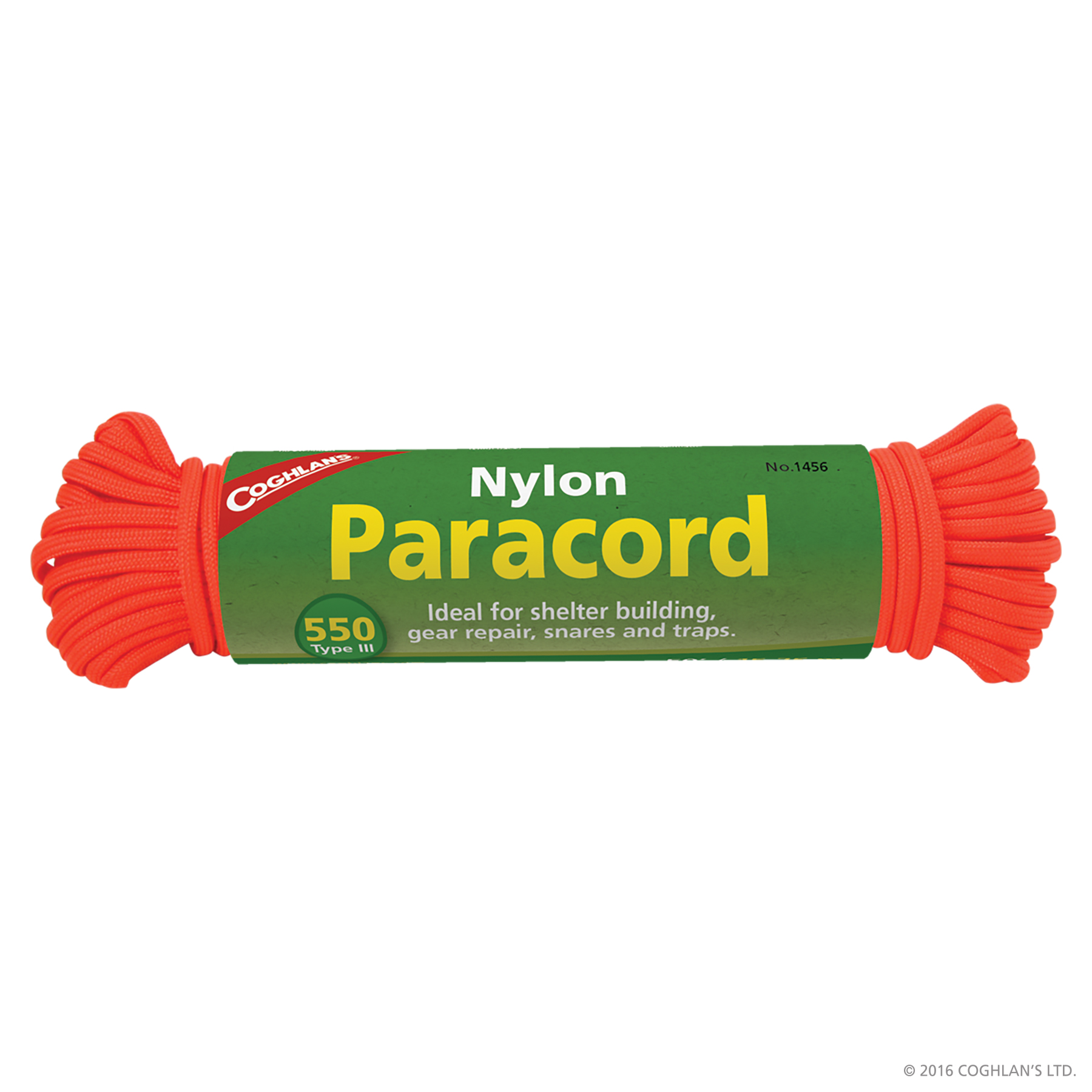 Coghlan's Paracord 550 Orange 50 feet