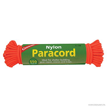 Coghlan's Paracord 550 Orange 50 fot