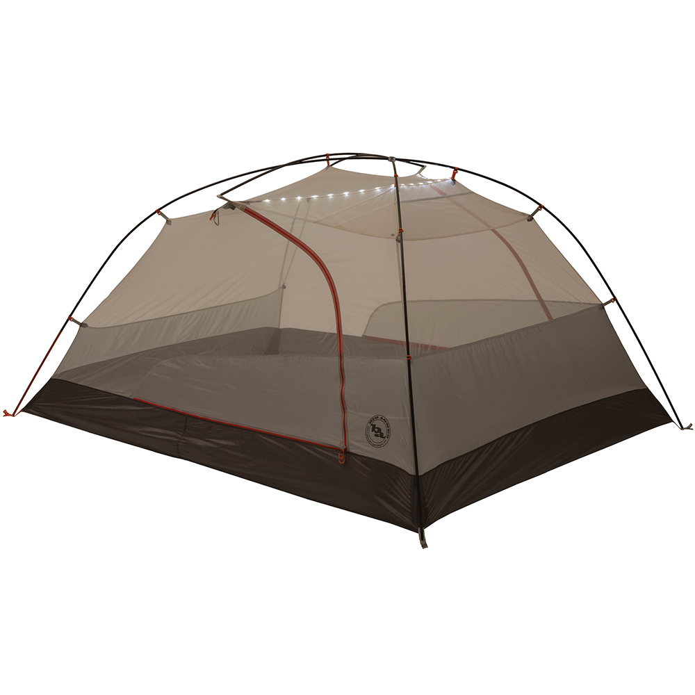 Big Agnes Copper Spur HV UL3 mtnGLO Silver Gray Tent 3 persons The General Prepper