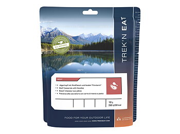 Trek'n Eat | Rindfleischauflauf mit Nudeln | Gefriergetrocknete Lebensmittel | 160g