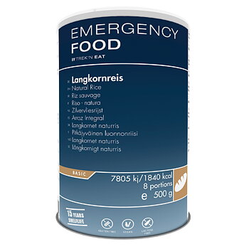 Emergency Food | Natural Rice | Frystorkad mat | 500g