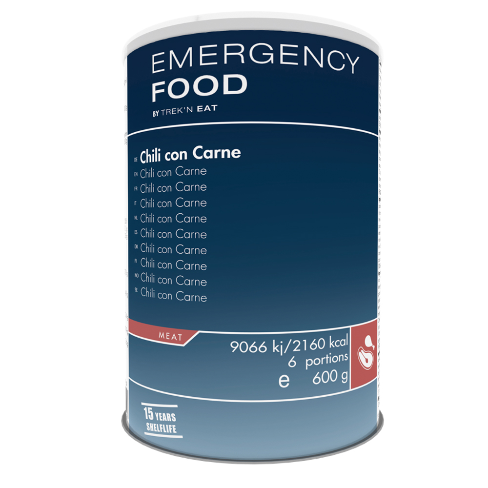 Emergency Food | Chili con Carne | Frystorkad mat | 600g