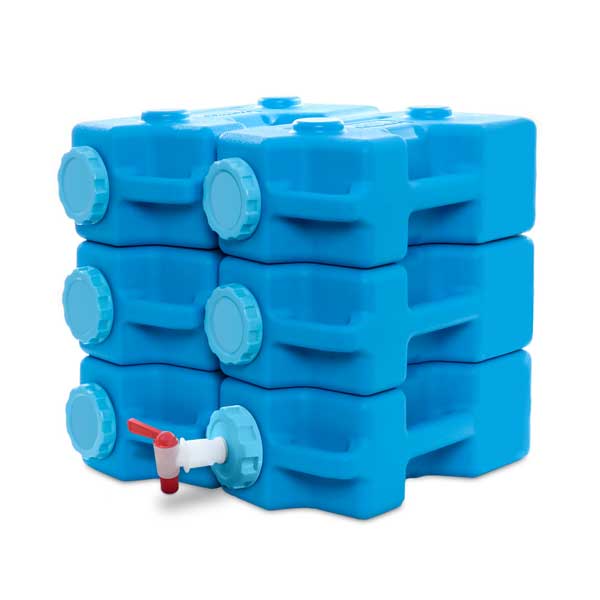Sagan Life Aquabrick 6-Pack & Tappkran| Vattendunk