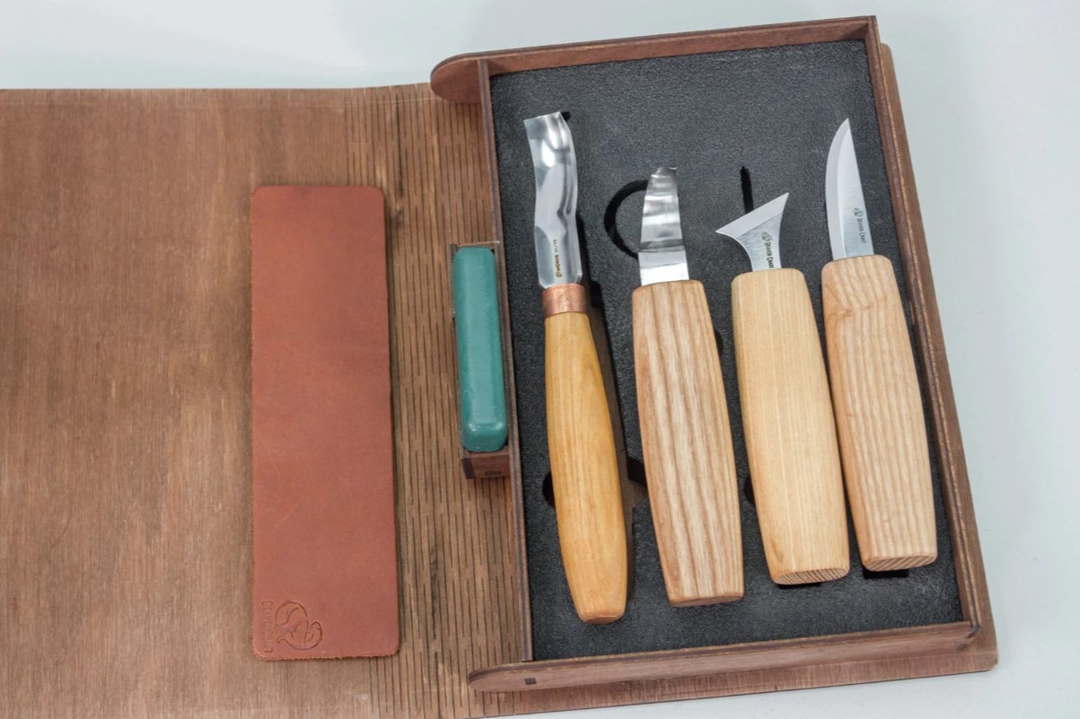 BeaverCraft Treskjærerknivsett S19 Bok - 2
